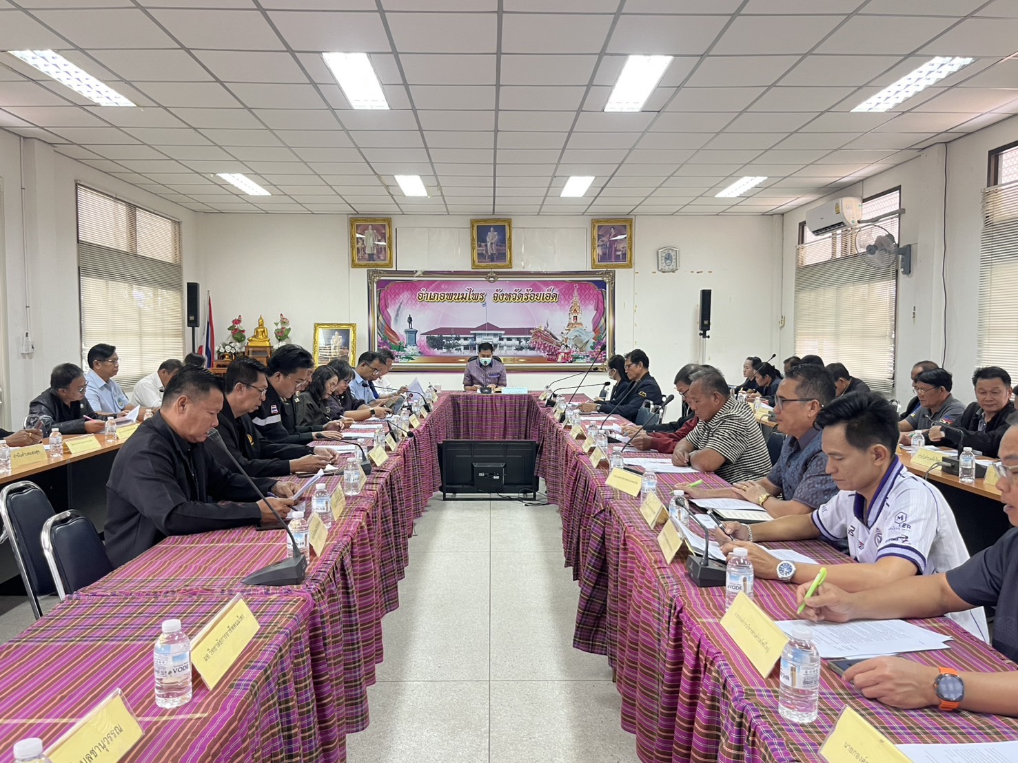  สพอ.พนมไพร : เข้าร่วมประชุมหัวหน้าส่วนราชการระดับอำเภอ ประจำเดือนกันยายน 2569 บูรณาการขับเคลื่อนงานพัฒนาพื้นที่อำเภอพนมไพร 